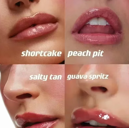New Color Ribbon PBJ Lemontini Lip Gloss Pocket Blush Stick Non-fading Waterproof Blusher Moisturizing Shimmer Lipstick Liner
